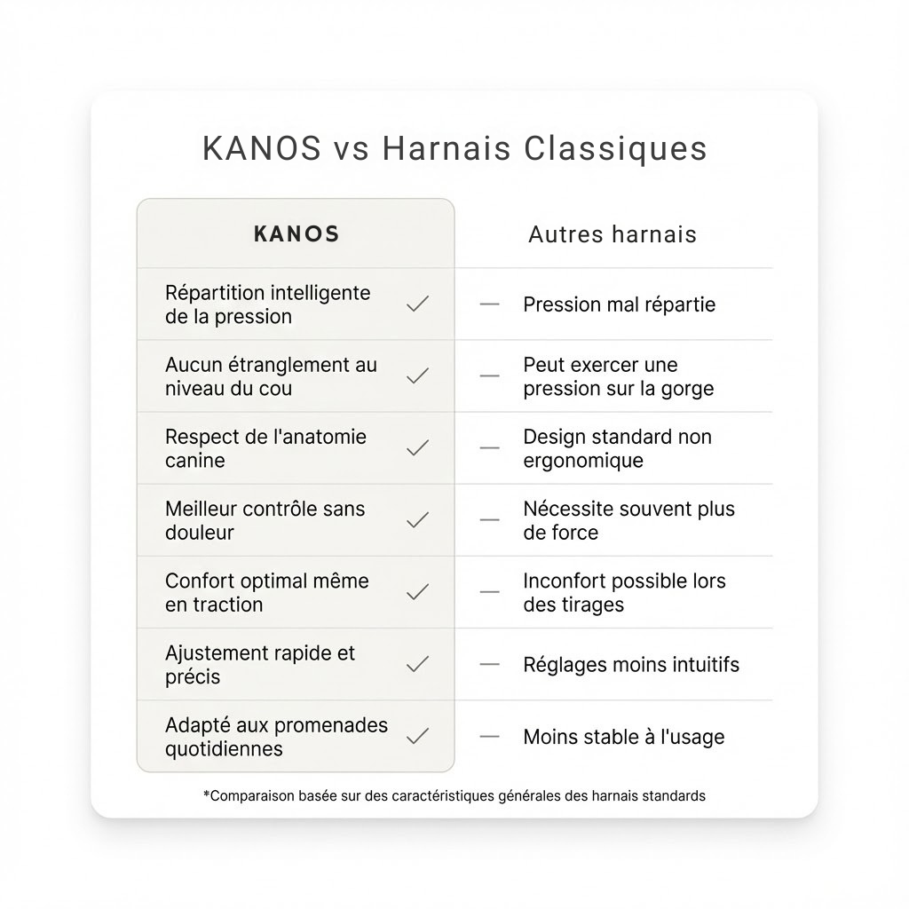 KANOS™ — Harnais Hybride Anti‑Traction