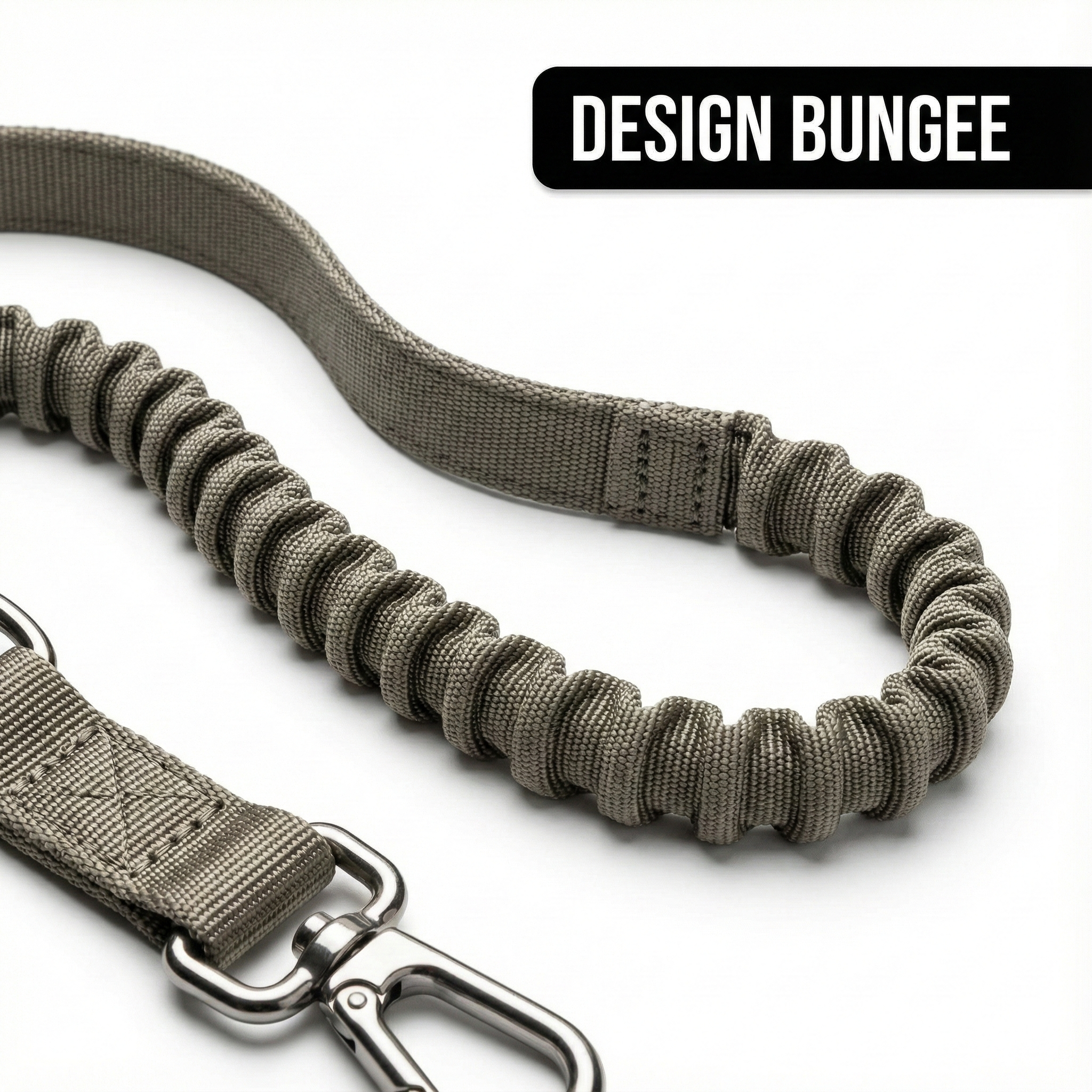 Laisse absorbante élastique